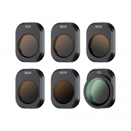 Camera Filter Set - JJC F DM4PK6 ND CPL Filters for DJI Mini 4 Pro