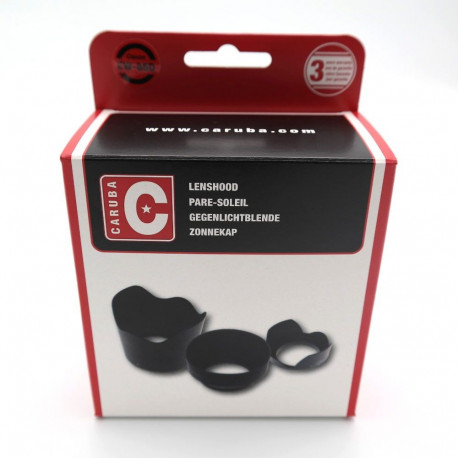 Camera Lens Hood - Caruba EW 88D for Canon EF 16-35mm f/2.8L III USM Black