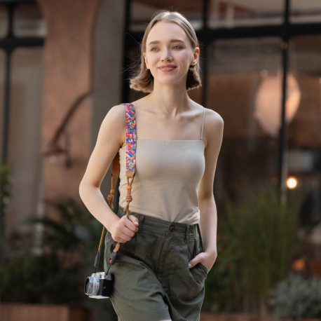 Camera Strap - PGYTECH Shoulder Strap Air (Bohemian) S, adjustable, 90 kg capacity