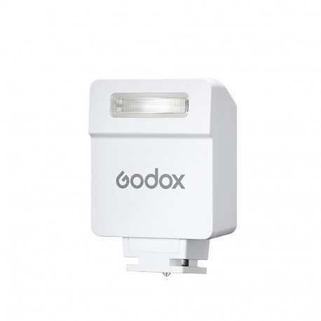 Camera Flash - Godox IM22 i Flash 5 Power Levels Lithium Battery White