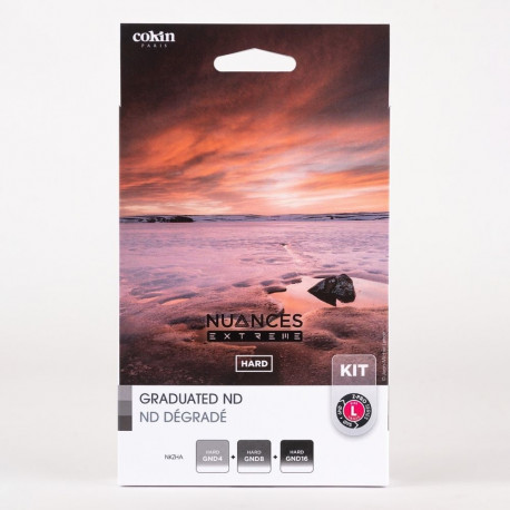 Photography Filter - Cokin NUANCES Extreme GND Filter Kit (GND4H, GND8H, GND16H, 100x143.5mm)