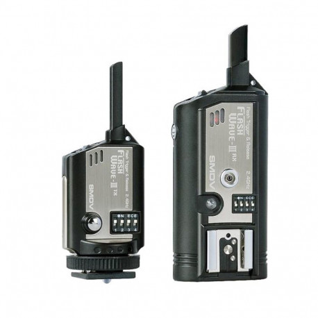 Flash Trigger - SMDV FlashWave III Digital Radio Slave Kit (transmitter, receiver, 180m range)