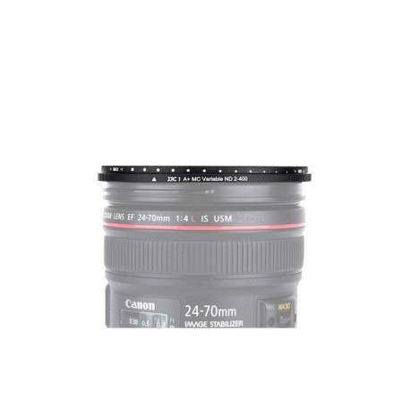 Camera Filter - JJC F NDV77 Variable ND Filter (ND2-400, optical glass, slim frame)