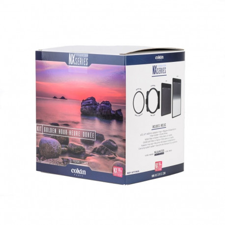 Photography Filter Kit - Cokin NX Series Golden Hour Kit (ND64, GND8, 100mm holder)