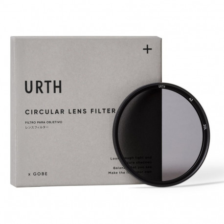 Camera Lens Filter - Urth 43mm ND4 (2 Stop) Lens Filter, 20-layer nano coating
