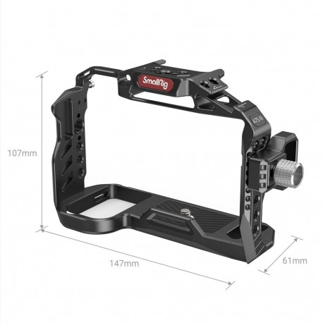 Camera Cage - SmallRig 3180 Standard Cage Kit for Sony Alpha 7S, HDMI clamp, lightweight