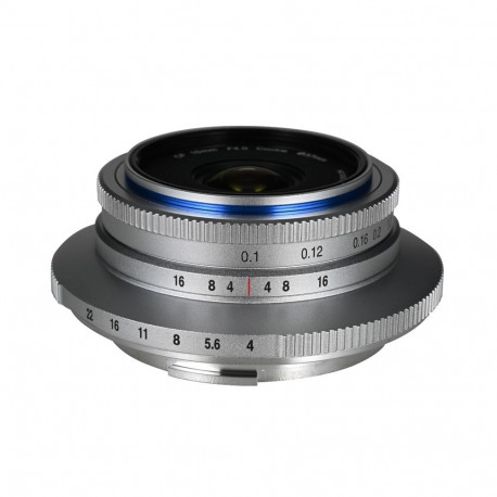 Camera Lens - Laowa 10mm f/4 Cookie RF, APS-C, 10cm min focus, Silver