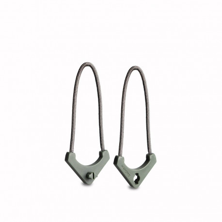Bag Accessory - WANDRD WORRYLESS Zipper Puller Lockable Green