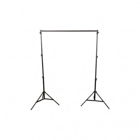 Photography Background System - Caruba Heavy Duty Background Kit (2 x 2 m, 3 kg capacity)