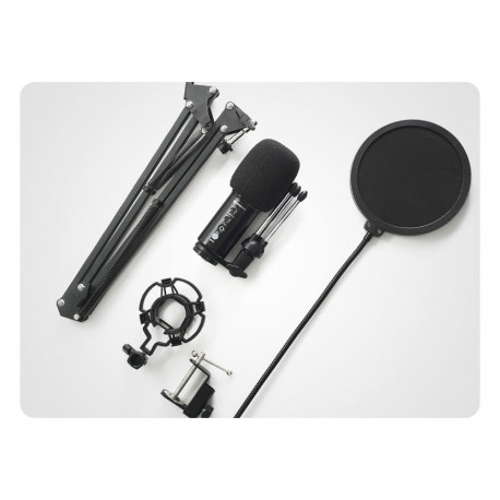Microphone - MIRFAK USB Desktop Microphone TU1 Kit (Opruiming, cardioid, noise reduction)