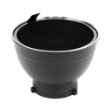 Lighting Accessory - Caruba 7" Reflector with Grid Pack (Bowens, 4 grids, 10-40°)
