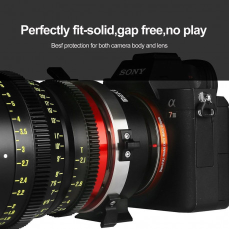 Adapter - Meike MK PLTE PL Mount to Sony E Mount Lens Adapter Metal