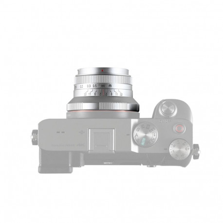 Camera Lens - Laowa 15mm f/5 Cookie FF Auto Aperture Silver