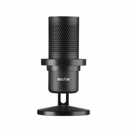 Microphone - Godox EM68 USB Condenser Cardioid Mute Button Black