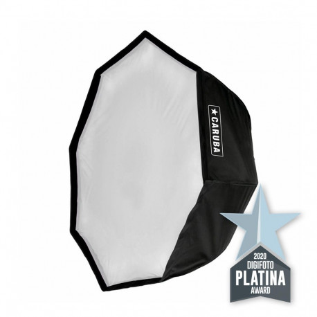 Lighting Equipment - Caruba Quick Assembly Octabox 95cm Softbox, Bowens S Mount, Silver