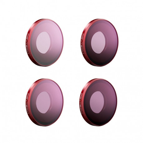 Camera Filter - PGYTECH OSMO ACTION 3 ND Set (ND 8, 16, 32, 64, SCHOTT glass)