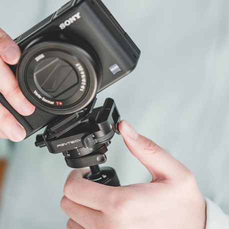 Camera Accessory - PGYTECH SNAPLOCK MINI REVERSE BALL HEAD (PGYTech, 360° panning, 1/4" screw, cold 