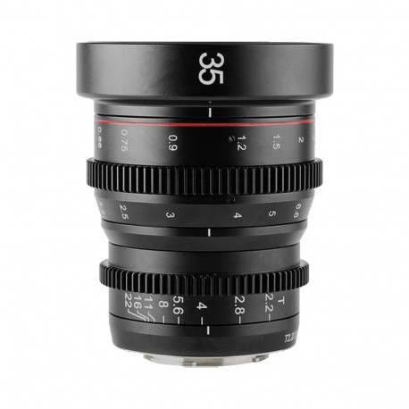 Camera Lens - Meike MK 35mm T2.2 Sony E Mount, T2.2 aperture, 22cm min focus distance