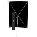 Backdrop Kit - Westcott X Drop Wrinkle Resistant 5' x 7' Black