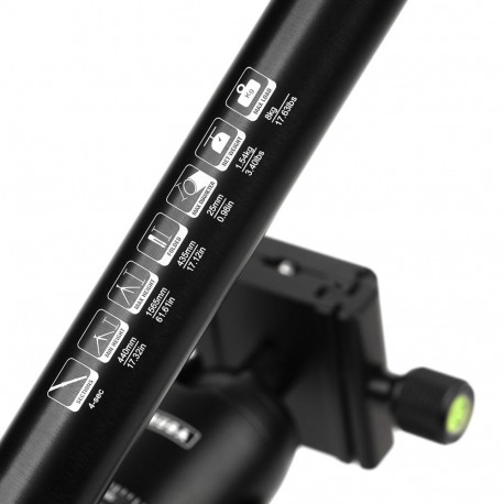 Camera Tripod - Caruba Travelstar 156 Aluminum 156cm 15kg Monopod