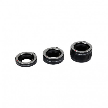 Camera Accessory - Caruba Extension Tube Set Olympus (3 tubes, Four Thirds)