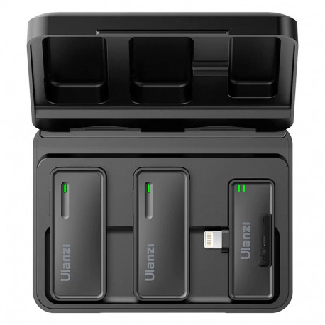 Microphone - Ulanzi UW MIC 2.4GHz Wireless Recording, 100m Range, 8h Battery