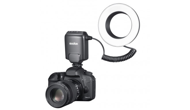 Lighting Equipment - Godox ML150II Macro Ring Flash 11 Levels Diffuser Black
