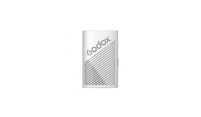 Microphone System - Godox Cube C Kit2 2 Transmitters, 300m Range, 24-bit Audio White