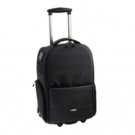 Camera Bag - Caruba Skydex Wheelie 100 Trolley Bag Adjustable Dividers Black