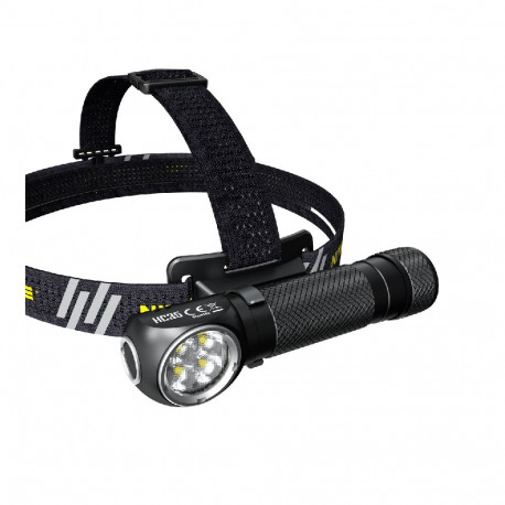 Lighting Equipment - Nitecore HC35 2700 Lumens L-Shaped Headlamp Black