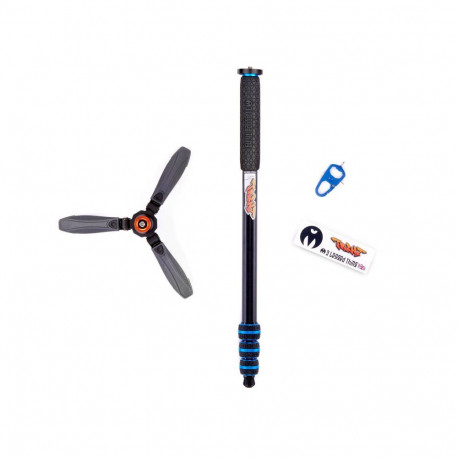 Camera Monopod - 3 Legged Thing Trent 2.0 30kg 2m Blue