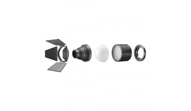 Lighting Accessory - Godox Magnet Kit for MS60/RS60 (barndoors, diffusers, snoot)