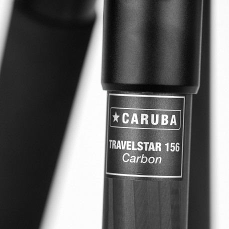 Tripod - Caruba Travelstar 156 Carbon Tripod 156cm 15kg Capacity