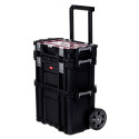 Tool Box - KETER Connect Rolling System Toolbox Set, Durable, Black