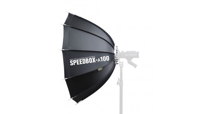 Lighting Equipment - SMDV Speedbox A100 12-Sided Softbox Double Diffuser Black