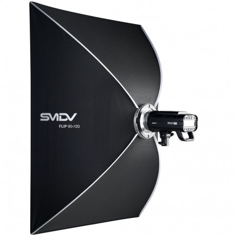 Lighting Equipment - SMDV Speedbox Flip 90x120 Softbox, Rectangular, Durable Fabric