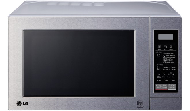 LG microwave oven MH 6044 V, grey