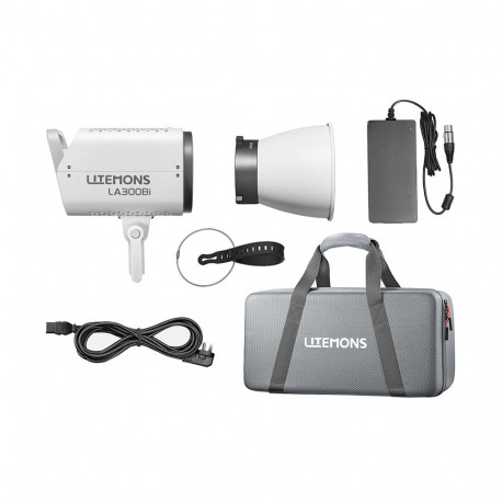 Lighting Equipment - Godox Litemons BI LED Video Light Kit LA300Bi K1 1800K-10000K