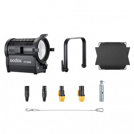 Lighting Fixture - Godox F7 300R 300W LED Fresnel Light 1800K-10000K Full Color