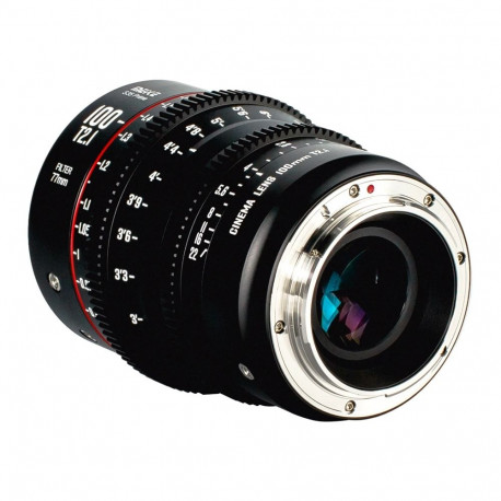 Cine Lens - Meike MK 100mm T2.1 PL Mount, T2.1, 270° focus, 0.9m min focus