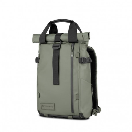 Camera Backpack - WANDRD PRVKE 15L Weather-Resistant, Padded Laptop Compartment, Wasatch Green