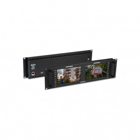 Video Monitor - Feelworld D71 PLUS H Dual Rack Monitor 7" 1900x1200 IPS