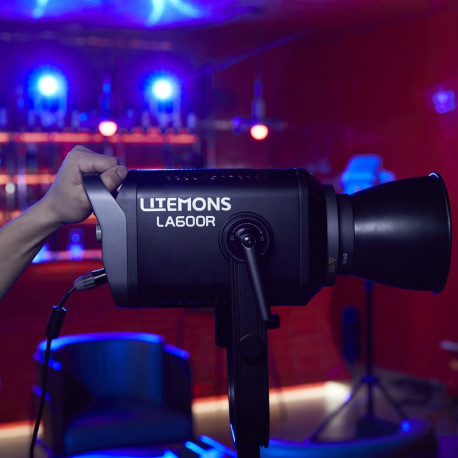 Lighting Equipment - Godox Litemons BI LED Video Light Kit LA600BI K1 2800K-6500K Black