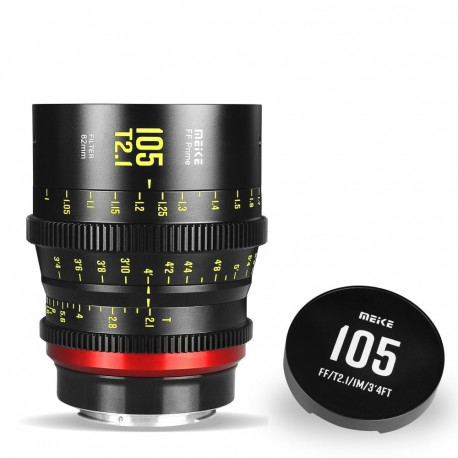 Cine Lens - Meike MK 105mm T2.1 Full-Frame Sony E Mount 105mm T2.1