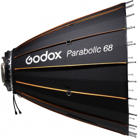 Lighting Accessory - Godox Parabolic Reflector 68 24-arm design with safety features
