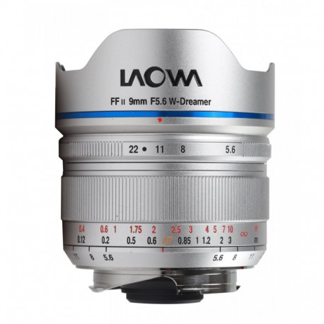 Camera Lens - Laowa 9mm f/5.6 FF RL 135° Angle of View Silver
