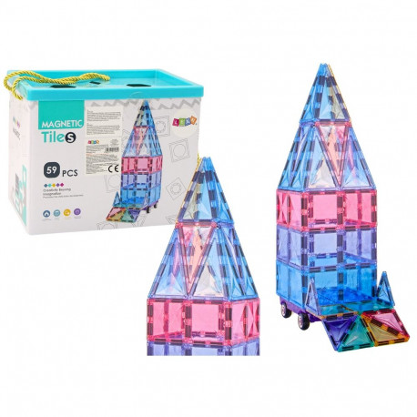 värvilised magnetklotside paneelid 59 tk komplekt