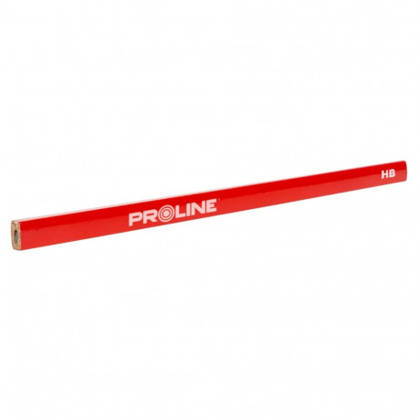 Ołówki stolarskie hb czerwone komplet 144 szt. proline
