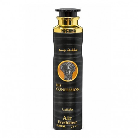 LATTAFA HIS CONFESSION AIR FRESHENER 300ML VAPORIZADOR