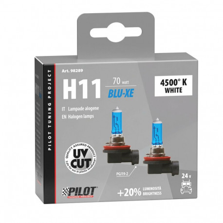 Pirn halogen 2tk 24VBlu-XeH11 70W PGJ19